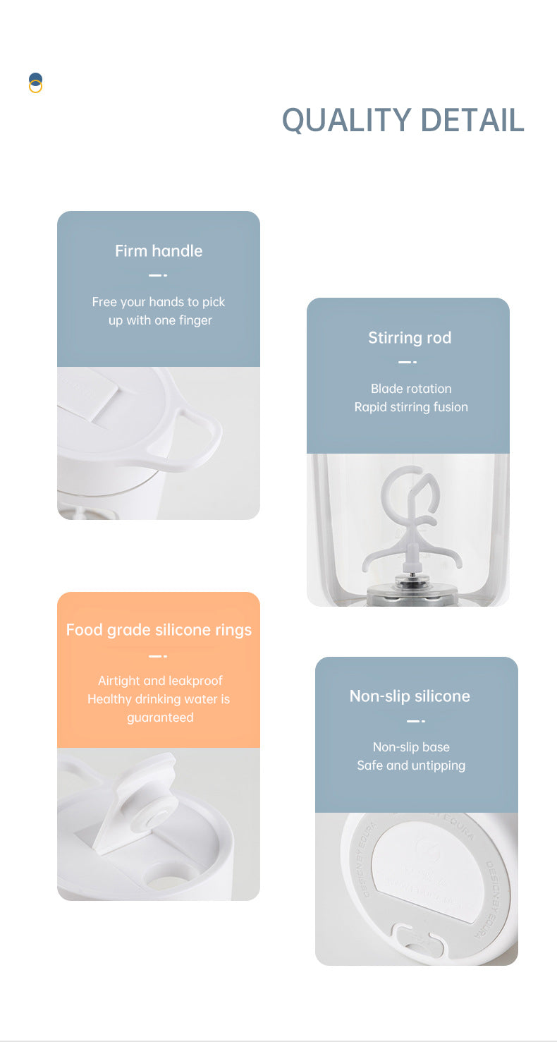 Smoothie Queen portable blender bottle