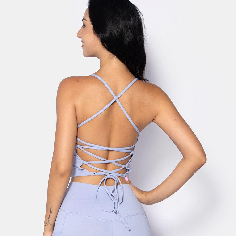Strapped Up Backless Top
