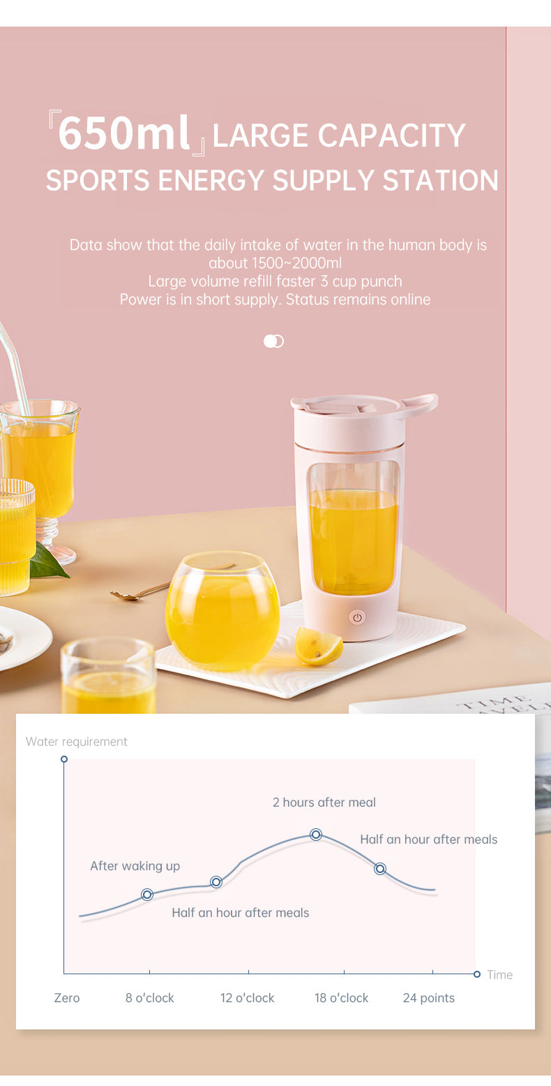 Smoothie Queen portable blender bottle